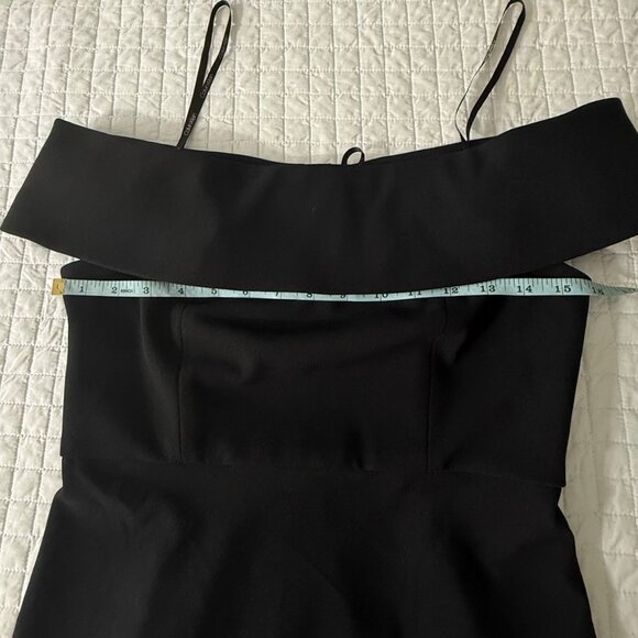 Calvin Klein Womens Black Off-Shoulder Sheath Dress 4P - Picture 7 of 10